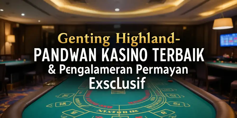 Banner Genting Highland Kasino